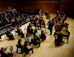 PSO with Alasdair Beatson during the Grieg Piano Concerto